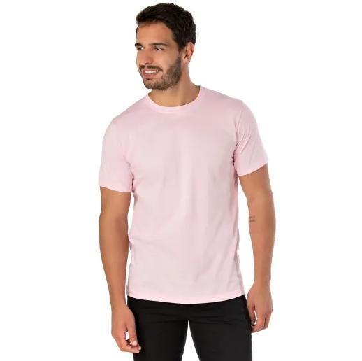 Imagem de Camiseta Masculina Básica Lisa 100% Algodão Premium