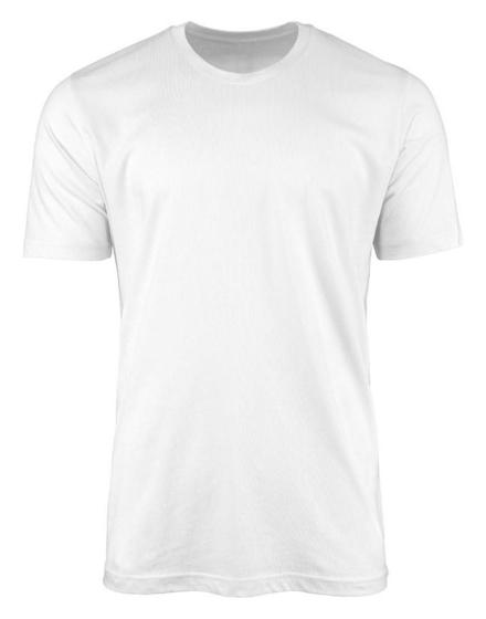 Imagem de Camiseta Masculina Básica Lisa Gola Redonda Malha 30.1 Algodão