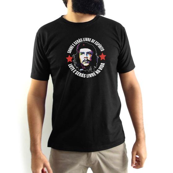 Imagem de Camiseta Masculina Che Guevara Preta