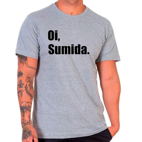 Imagem de Camiseta Masculina Cinza Frases e Humor 21