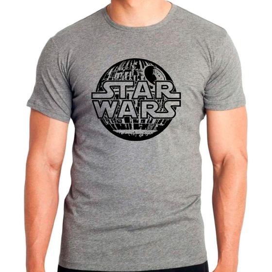 Imagem de Camiseta Masculina Cinza Star Wars Filme 01