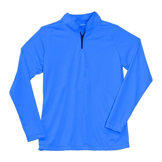 Imagem de Camiseta masculina com proteção u.v de manga longa com zíper