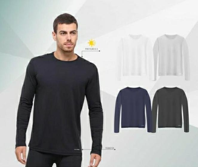 Imagem de Camiseta Masculina Com Proteção UV - Wunder
