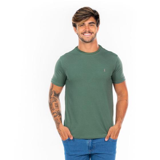 Imagem de Camiseta Masculina Cotton Listrado Hype Mini Medson