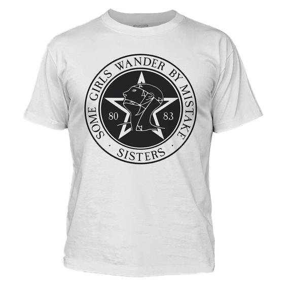Imagem de Camiseta masculina Dasantigas malha 100% algodão estampa Sisters Of Mercy - Some Girls Wander By