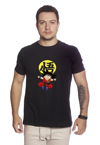 Imagem de Camiseta Masculina De Algodão Dragon Ball Z Goku Esfera