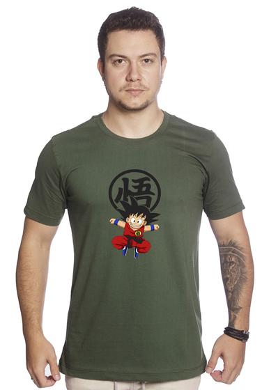 Imagem de Camiseta Masculina De Algodão Dragon Ball Z Goku Esfera