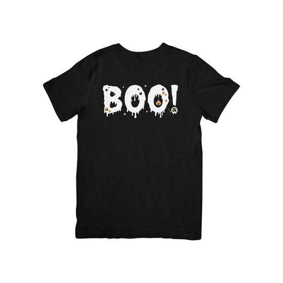 Imagem de Camiseta Masculina de Algodão Halloween Boo