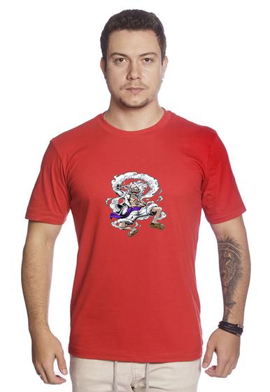 Imagem de Camiseta Masculina De Algodão Monkey One Piece Luffy BR