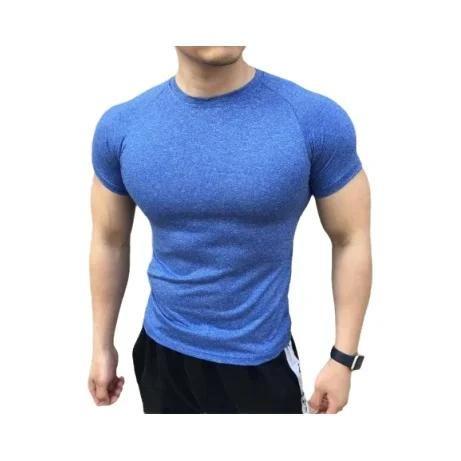 Imagem de Camiseta Masculina de Fitness Manga Curta - Ideal para Corrida, Ginástica e Treino