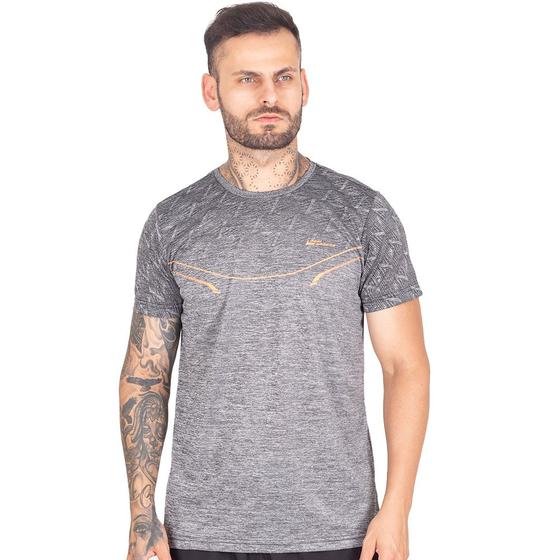 Imagem de Camiseta Masculina Dry Fit Sport Manga Curta Com Estampa