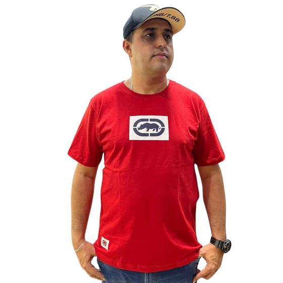 Imagem de Camiseta Masculina Ecko Micro Vermelha J613A