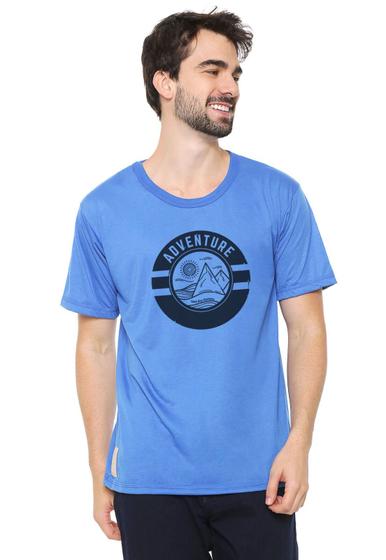 Imagem de Camiseta Masculina Eco Canyon Adventure Azul