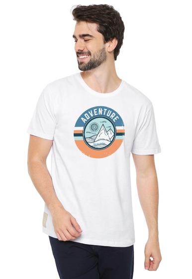 Imagem de Camiseta Masculina Eco Canyon Adventure Branca