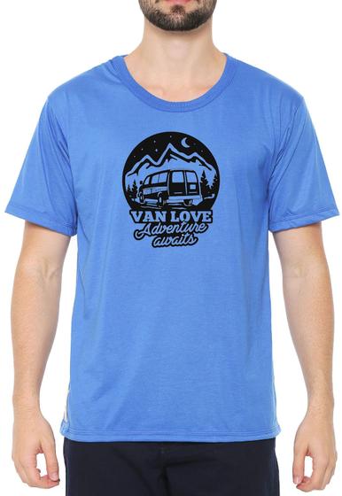 Imagem de Camiseta Masculina Eco Canyon Van Love Azul