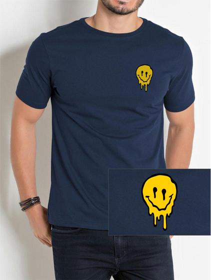 Imagem de Camiseta masculina Emoji Melting 100% Algodão - HM Premium emoji 002