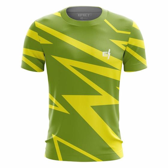 Imagem de Camiseta Masculina Esportiva Camisa Dry Fit Academia Musculação Treino Bike Esportes