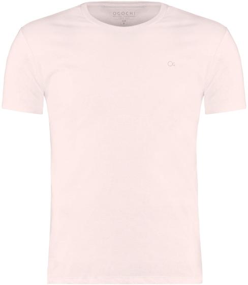 Imagem de Camiseta Masculina Essencial Slim Ogochi Básica Algodão 60001