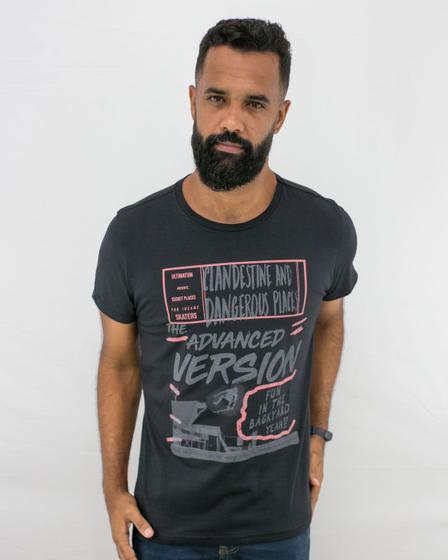 Imagem de Camiseta masculina estampada clandestine places- ultm 511435