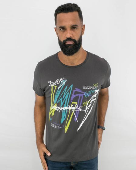 Imagem de Camiseta masculina estampada grafite journey - ultm 511426