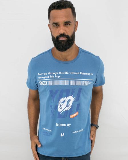 Imagem de Camiseta masculina estampada you go you - ultm 511445