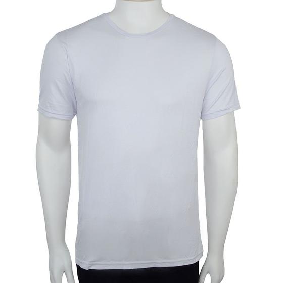 Imagem de Camiseta Masculina Fico Viscose Branca - 00866