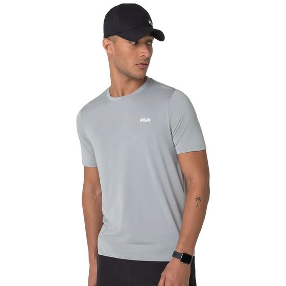 Imagem de Camiseta Masculina Fila Sport Melange Lux Cinza