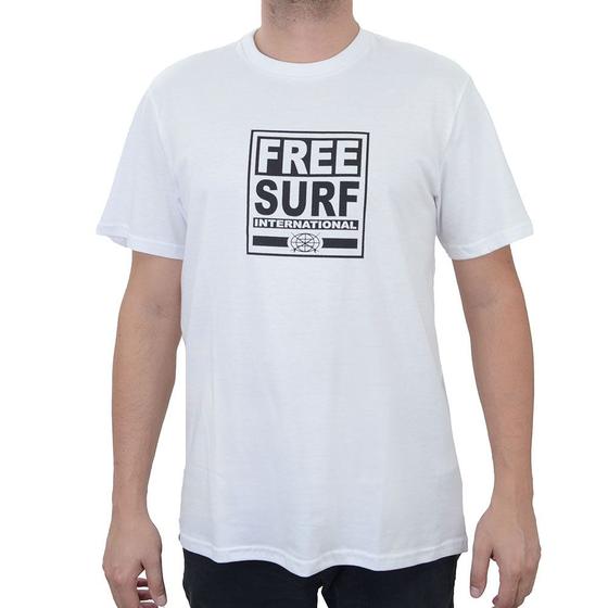 Imagem de Camiseta Masculina Freesurf Reedition Branca - 1104