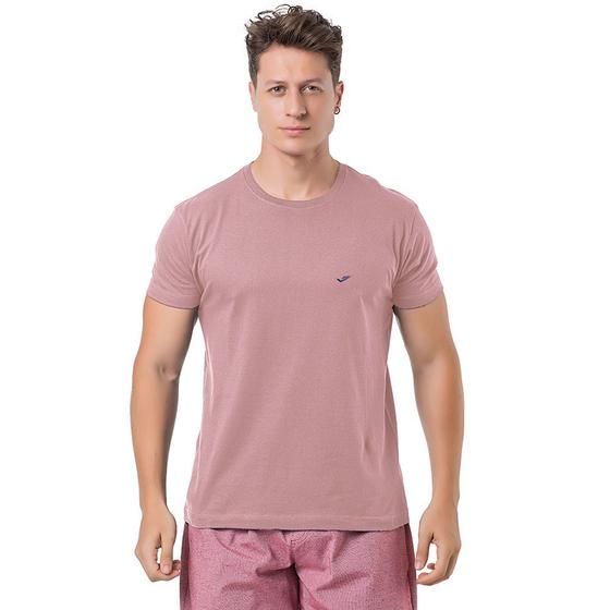 Imagem de Camiseta Masculina Gola Careca Básica de Alta Qualidade Elite