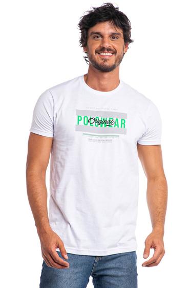Imagem de Camiseta masculina gola careca polo wear