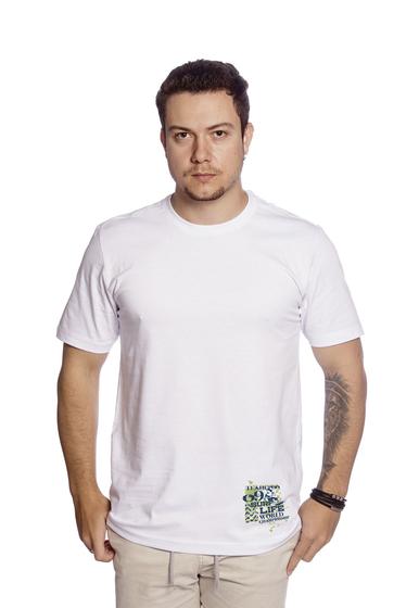 Imagem de Camiseta Masculina gola redonda TechMalhas estampa costas Surf Life