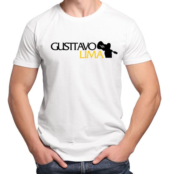 Imagem de Camiseta Masculina Gusttavo Lima Cantor Show Camisa De Algodão Novidade