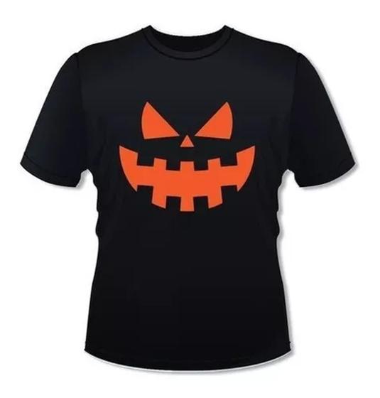 Imagem de Camiseta Masculina Halloween Abóbora Camisa Dia Das Bruxas