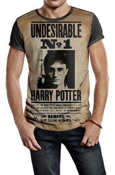 Imagem de Camiseta Masculina Harry Potter Full Print Ref:394