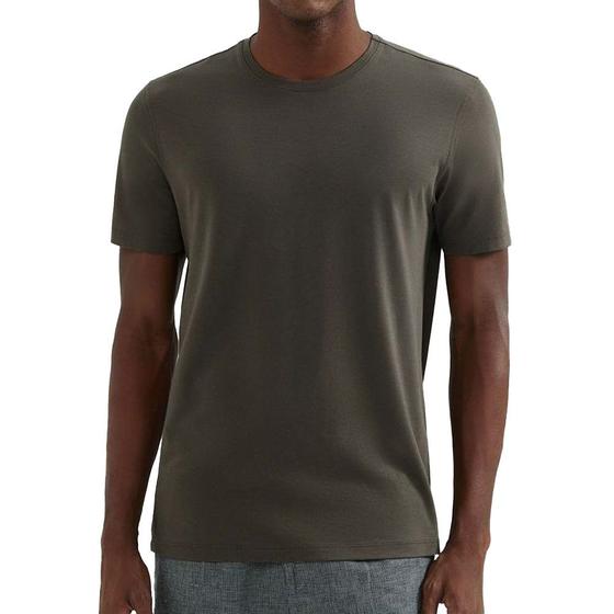 Imagem de Camiseta Masculina Hering Algodão Pima Verde - KG99