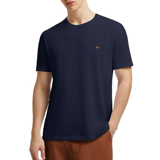 Imagem de Camiseta Masculina Hering MC Regular Marinho - 4FEF