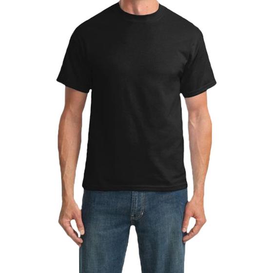 Imagem de Camiseta Masculina Lisa Algodão Básica