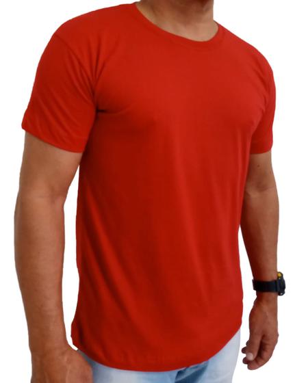 Imagem de camiseta masculina lisa algodão marca toqref store14