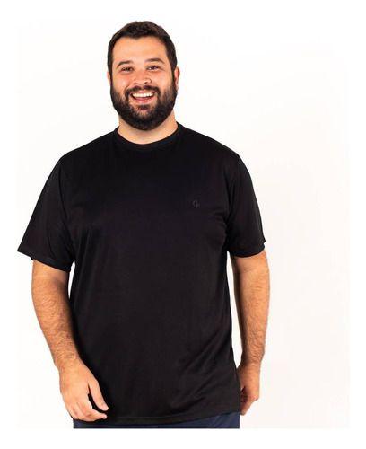 Imagem de Camiseta Masculina Manga Curta Basica  Algodão Linha Premium  Plus Size Lisa Gola Redonda