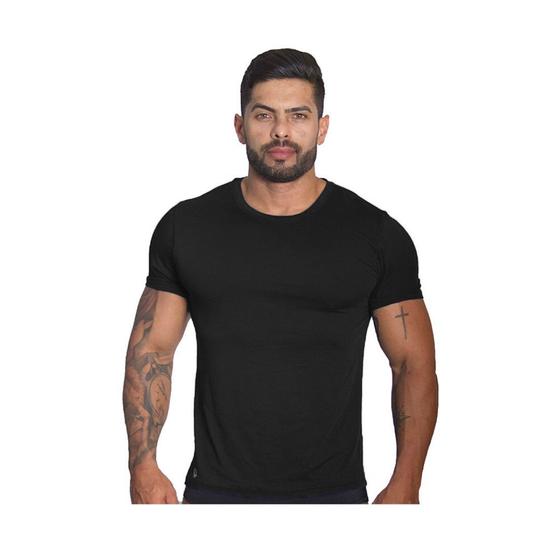 Imagem de Camiseta Masculina Manga Curta Fit Easy Polo State Preto