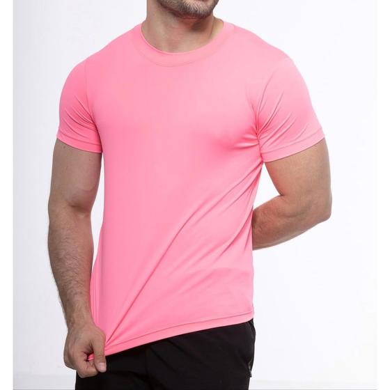 Imagem de Camiseta masculina manga curta proteção solar Uv+50 moda barata