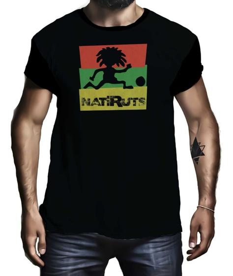 Imagem de Camiseta Masculina Música Roots Natiruts