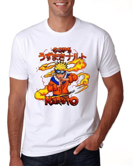 Imagem de Camiseta Masculina Naruto Novidade Camisa Algodão - DTF