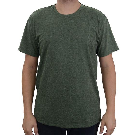 Imagem de Camiseta Masculina Ogochi Essencial Slim Verde Mescla - 0064