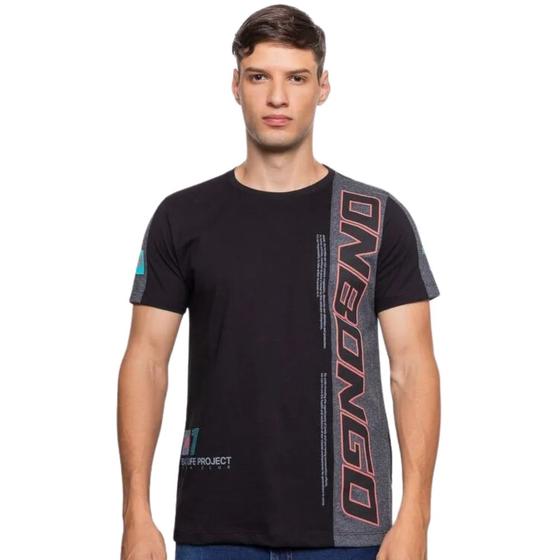 Imagem de Camiseta Masculina Onbongo Especial Dino Preta ON253