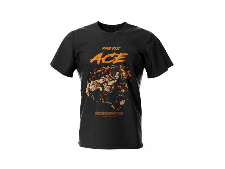 Imagem de Camiseta Masculina One Piece Ace Premium 018