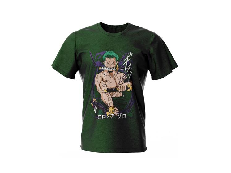 Imagem de Camiseta Masculina One Piece Zoro Premium 020