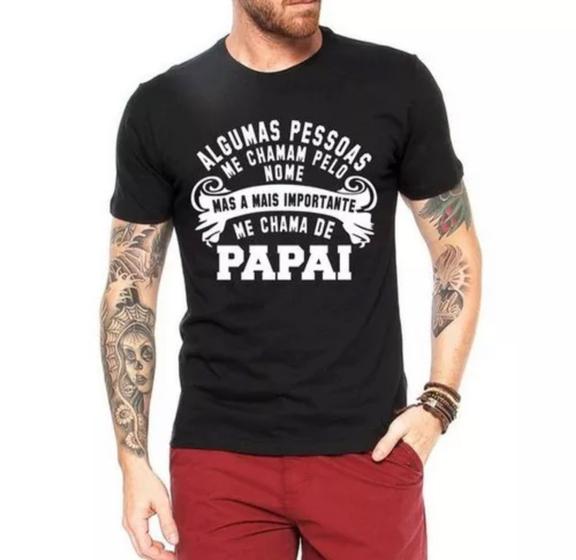 Imagem de Camiseta Masculina Papai Frases Pai - Presente Dia Dos Pais