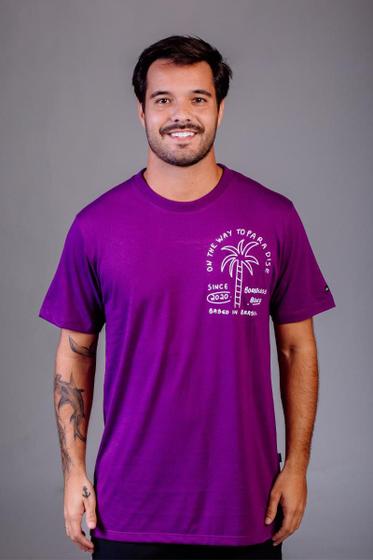 Imagem de Camiseta Masculina - Paradise - Roxo 