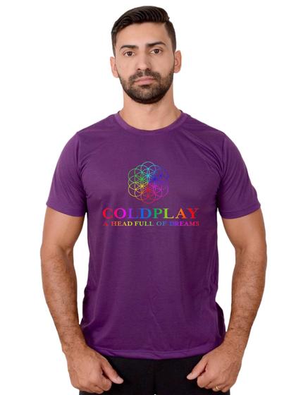 Imagem de Camiseta Masculina Personalizada Coldplay Camisa - Methodic